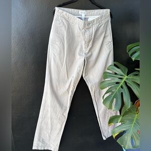 Grey calvin klein chino pant